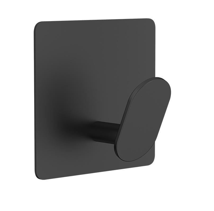 Ganchos para bata de baño de acero inoxidable, gancho adhesivo para pared, toallero, Hardware de cocina y baño, gancho para colgar multiusos, 4/1 Uds.