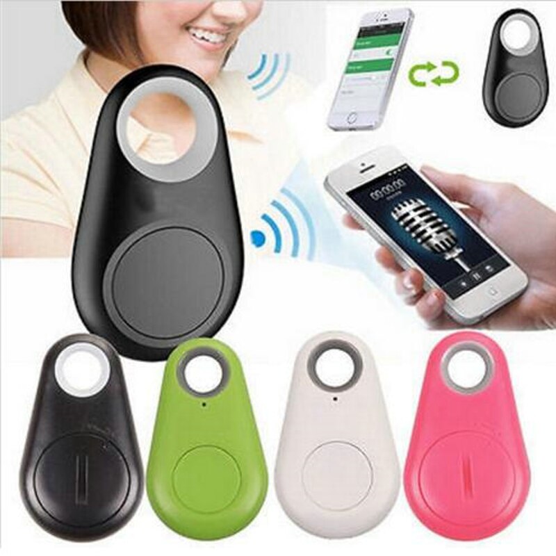 Dehyaton 4 unids/lote Anti-perdido rastreador inteligente con Bluetooth niño cartera clave buscador de localizador GPS, alarma de coche perdido recordatorio