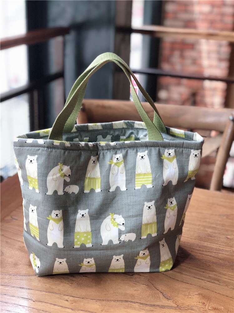 small fruit bag women's summer handbag beach tote bag woman meal handbags women food bolsos mujer lunch bag for kids: Gray