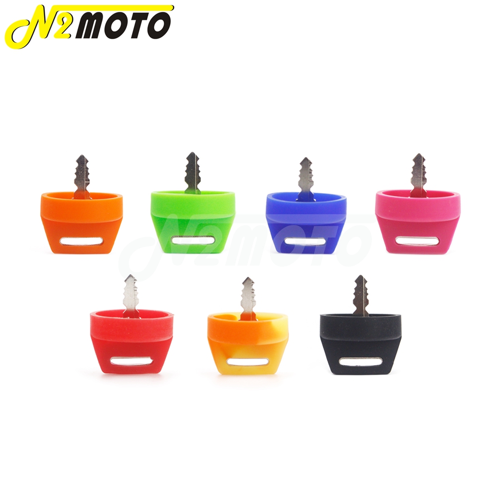 2pcs Rubber Ignition Key Fob Case Cover For Polaris RZR XP1000 900 800 Sportsman Scrambler Trail Boss Magnum Quad Key Fob Holder