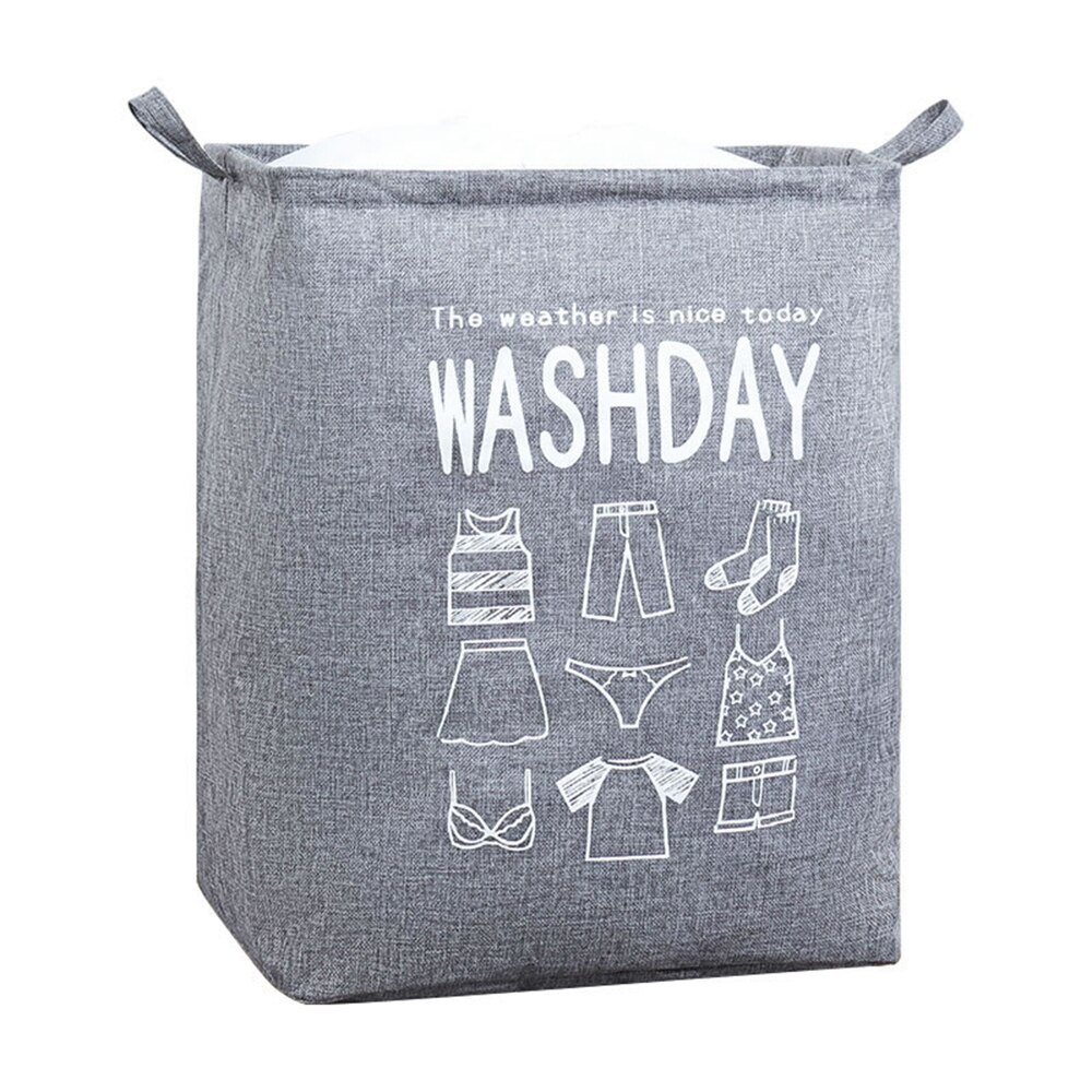 Futon storage bag with clear window Futon clothing blanket storage case non-woven fabric with handle Gray