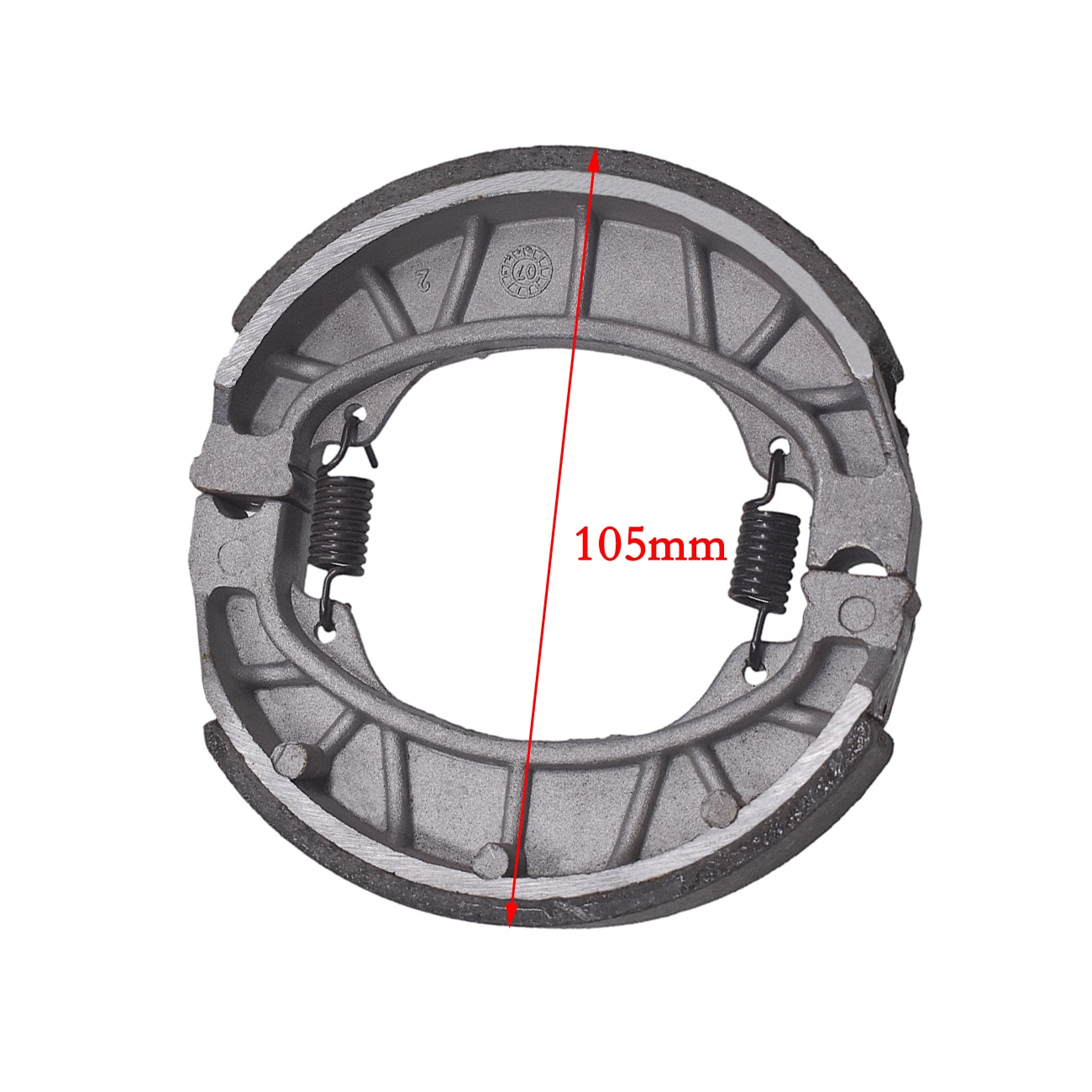 105 mm Brake Drum Shoe Set With Springs For The Baja MB165 MB200