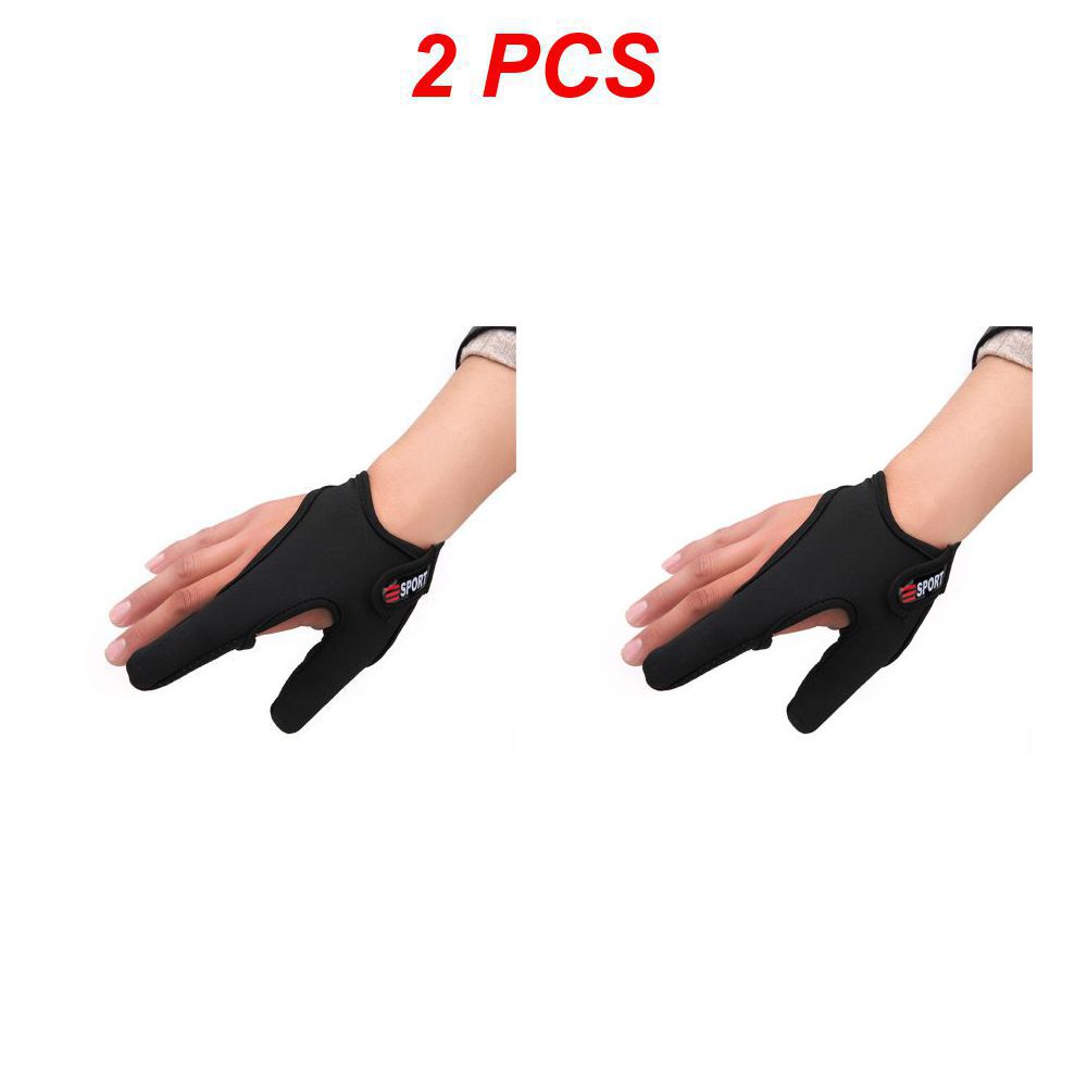 Vissershandschoenen 2-vingerbeschermer Ademend Antislip Anti-Cut Vissershandschoenen Karper Outdoor Visgerei Accessoires Benodigdheden: MULTI