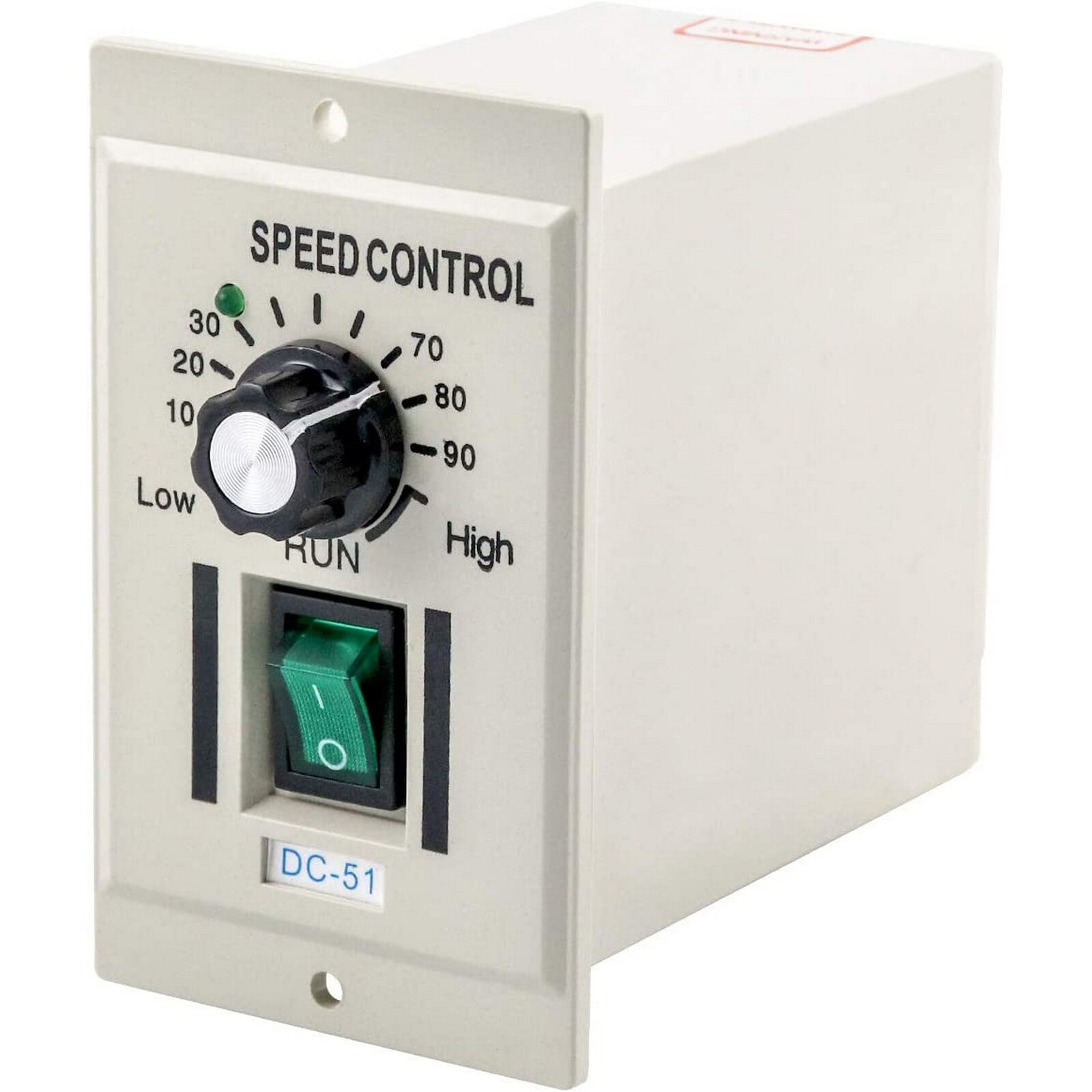 Ac 110V 400W Knop Motor Speed Controller Dc 0-90V Variabele Snelheid Regulator Geschikt Voor 90V Dc Motor