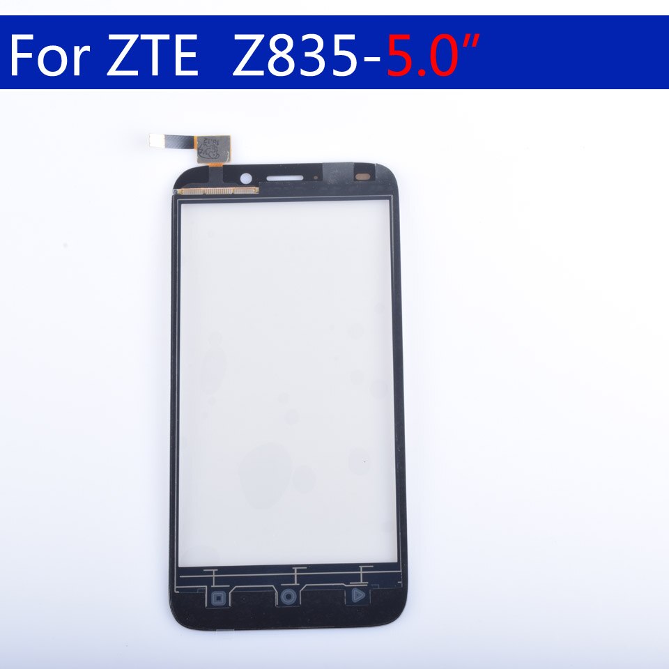 For ZTE Maven 3 Z835 Touch Screen Panel Digitizer Sensor Front Glass Outer Touchscreen Replacement 5.0 inch