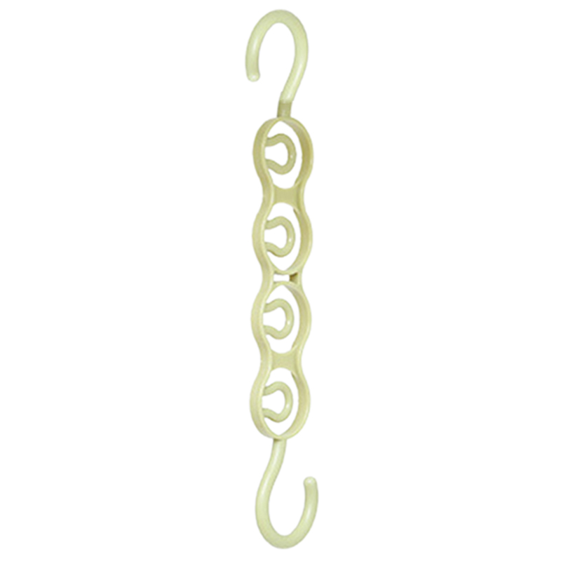Multi-Port Support Hangers for Vertical Storage Space-Saving Necktie and Belt Hanger Multilayer Closet Accessories XHC88: Green