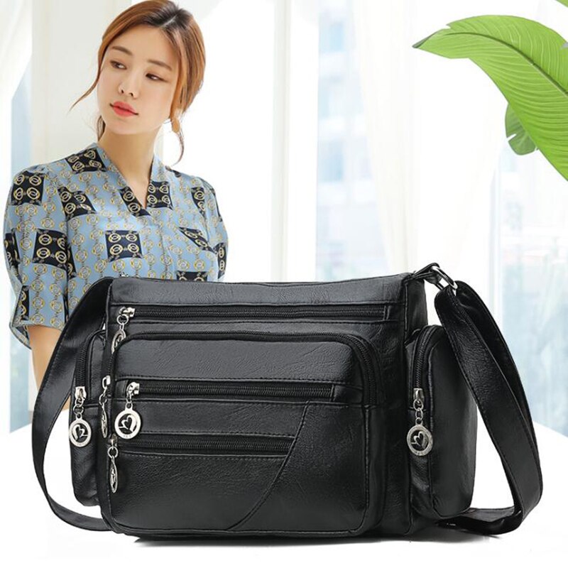 Vrouwen Zakken Pu Lederen Schoudertassen Voor Dames Crossbody Tassen Luxe Vrouwelijke Handtas