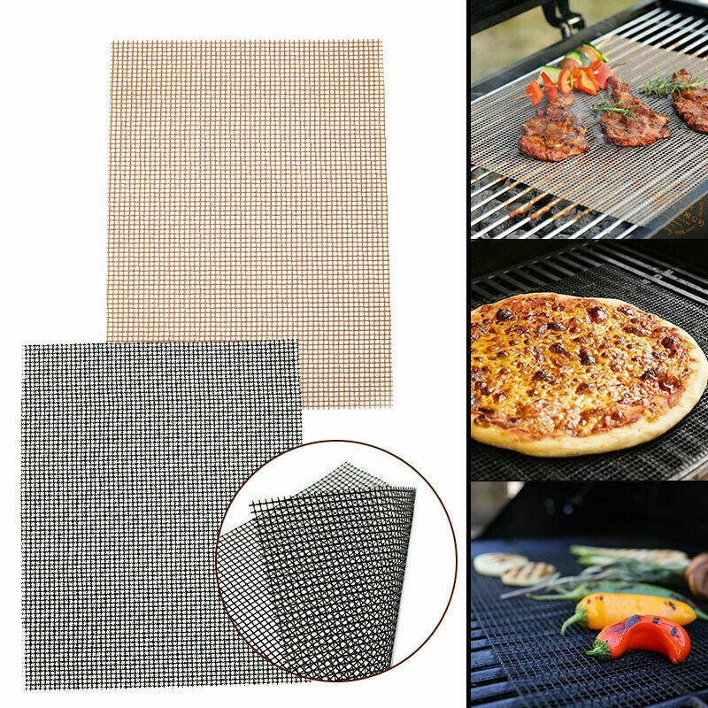 Reusable Non-Stick BBQ Grill Mat Grill Mesh Mat Non Stick Cooking Sheet Liner