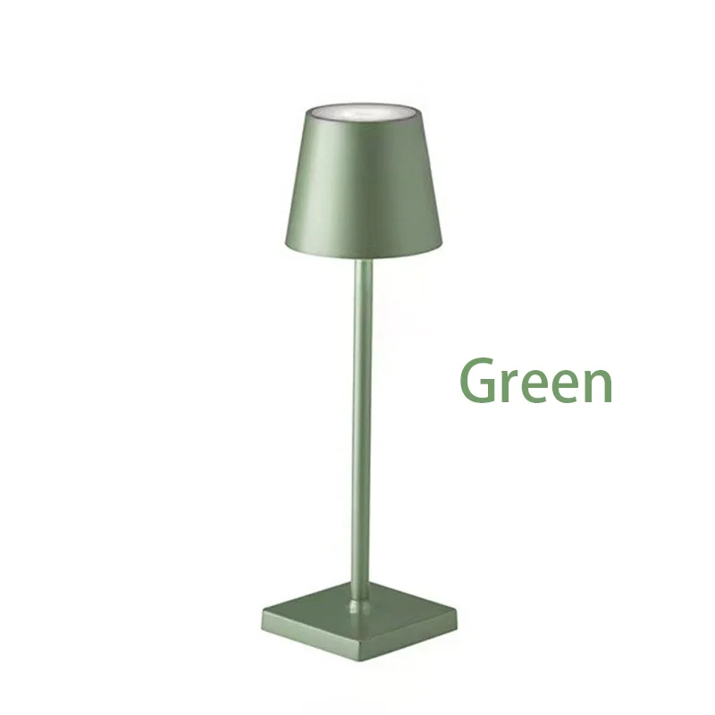 Led-peksensorbordslampa 3 -färgad skrivbordsnattlampa sänglampa stämningsljusbar utomhusdekoration rum utomhusdekor: Brun