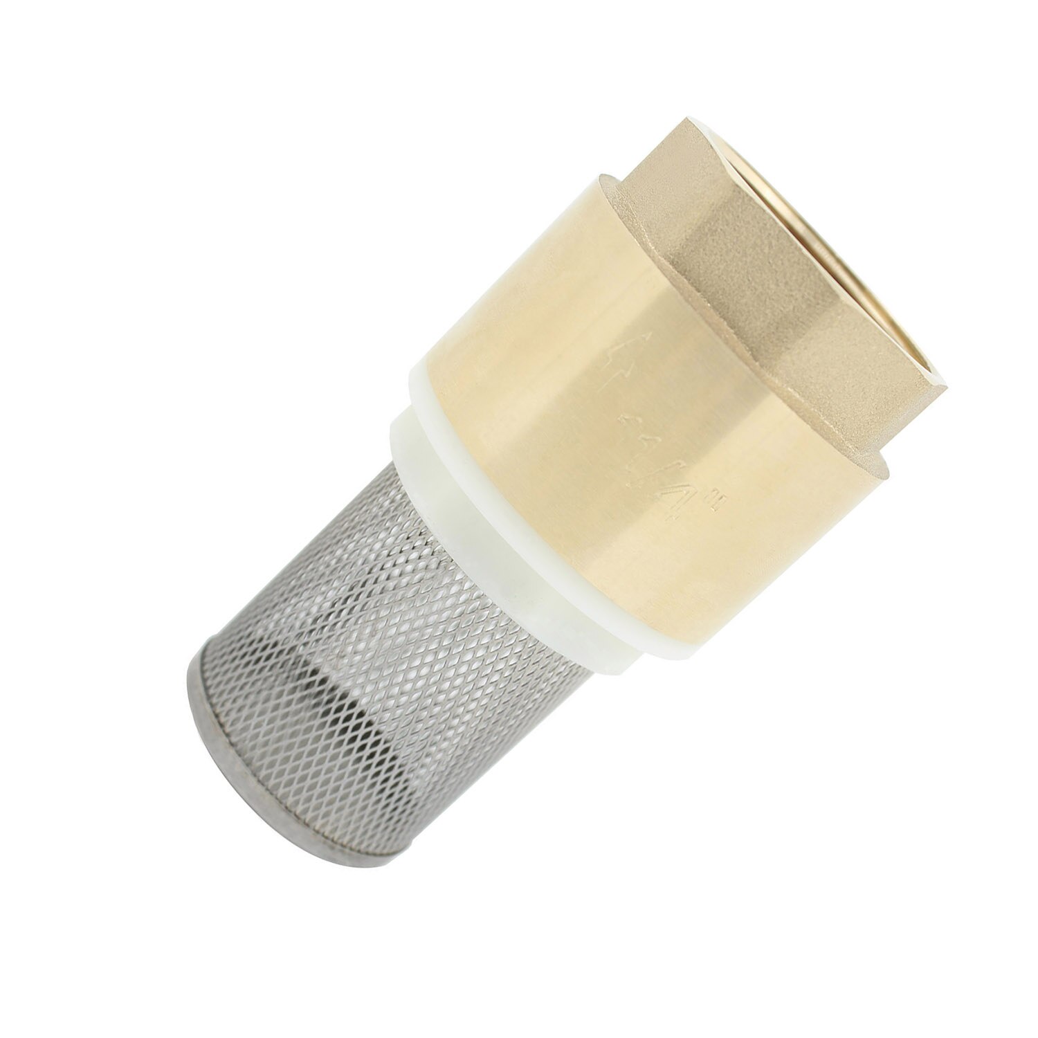 Terugslagklep Met Filter Voor Pomp 1/2 3/4 1 1-1/4 1-1/2 2 2-1/2 3 inch-Voetklep Filter Geen Terugslagklep Voetklep Zeef