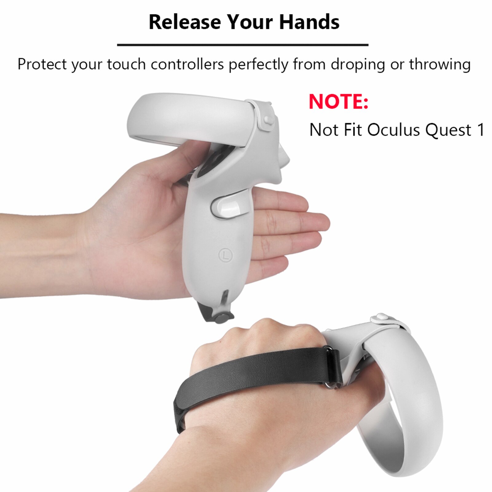 Vr Accessoires Bescherming Cover Voor Oculus Quest 2 Vr Touch Controller Siliconen Cover Handvat Grip Shell Knuckle Band Voor Quest2