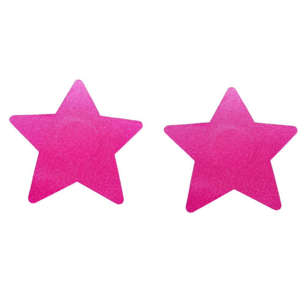 1 par de pegatinas de pasta para el pecho para mujer, cubierta de pezón de estrella, autoadhesiva, Protector de pecho Sexy, pegatinas para pezones, accesorio íntimo: Naranja