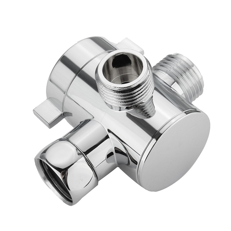 3 Way Luxury Shower Combo System Multi Function Switch Adapter Valve Shower T-shaped Water Trap