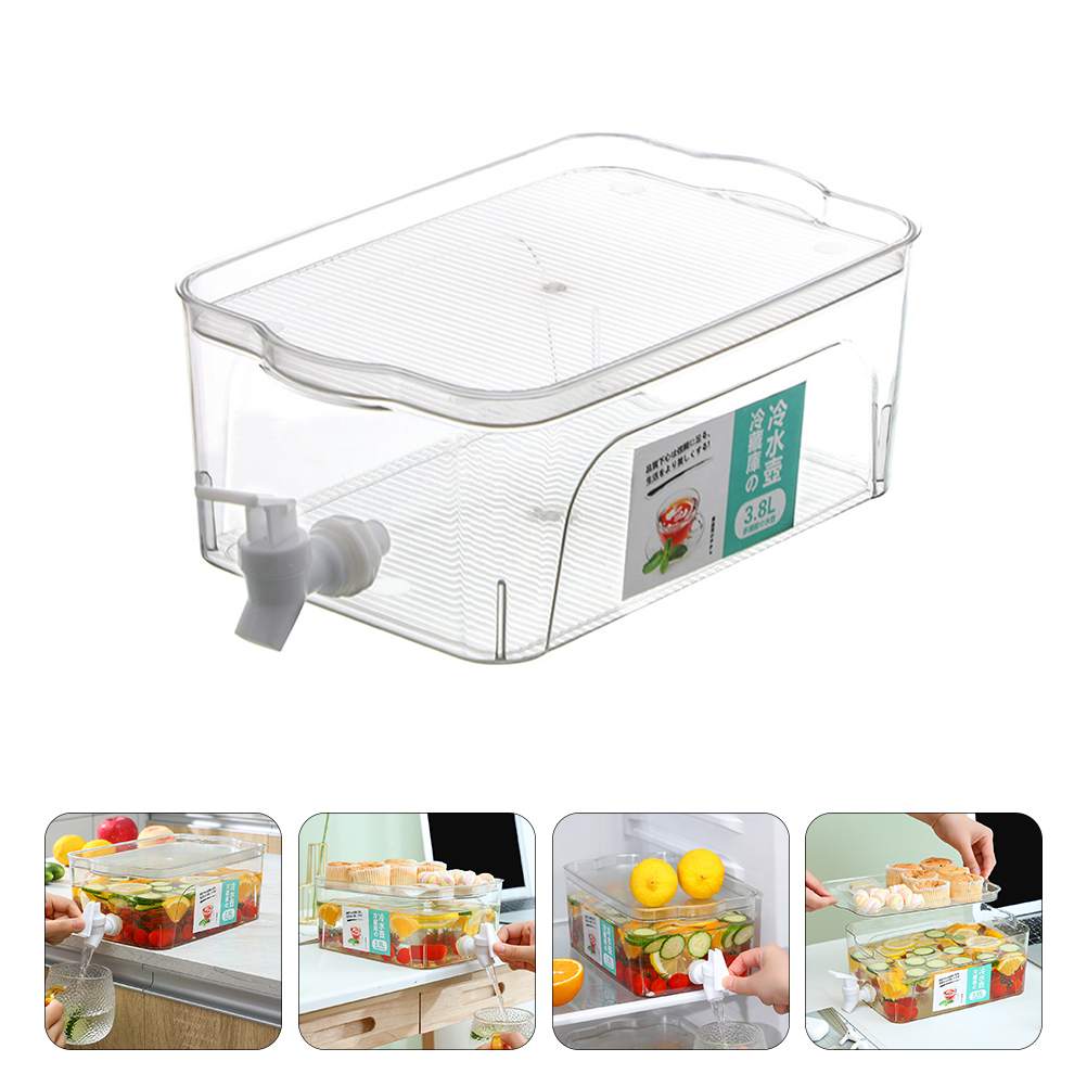 1pc Useful Water Box Lemon Water Storage Bottle Outdoor Water Box with