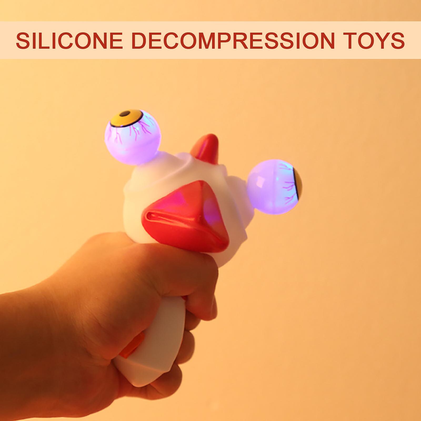 Venting Decompression Toys Release Stress Toy Queeze Eyeball Doll Vent Ball Glowing Children’S Toy антистресс для рук