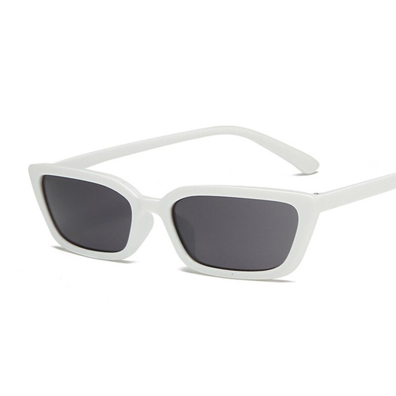 Gafas de sol cuadradas de de de lujo de de gafas triangulares estrechas pequeñas gafas de sol Vintage para mujer