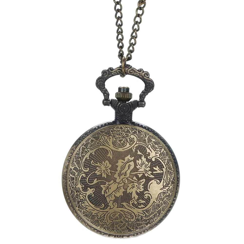 Vintage ketting retro de beste zakhorloge ketting voor opa vader horloge klok relogio de bolso  #4 d 18
