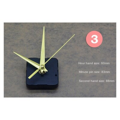 DIY Digital Wall Clock 3D Mirror Surface Sticker Silent Clock Home Office Decor Wall Clock Plate for Bedroom Clocks Movement: 3