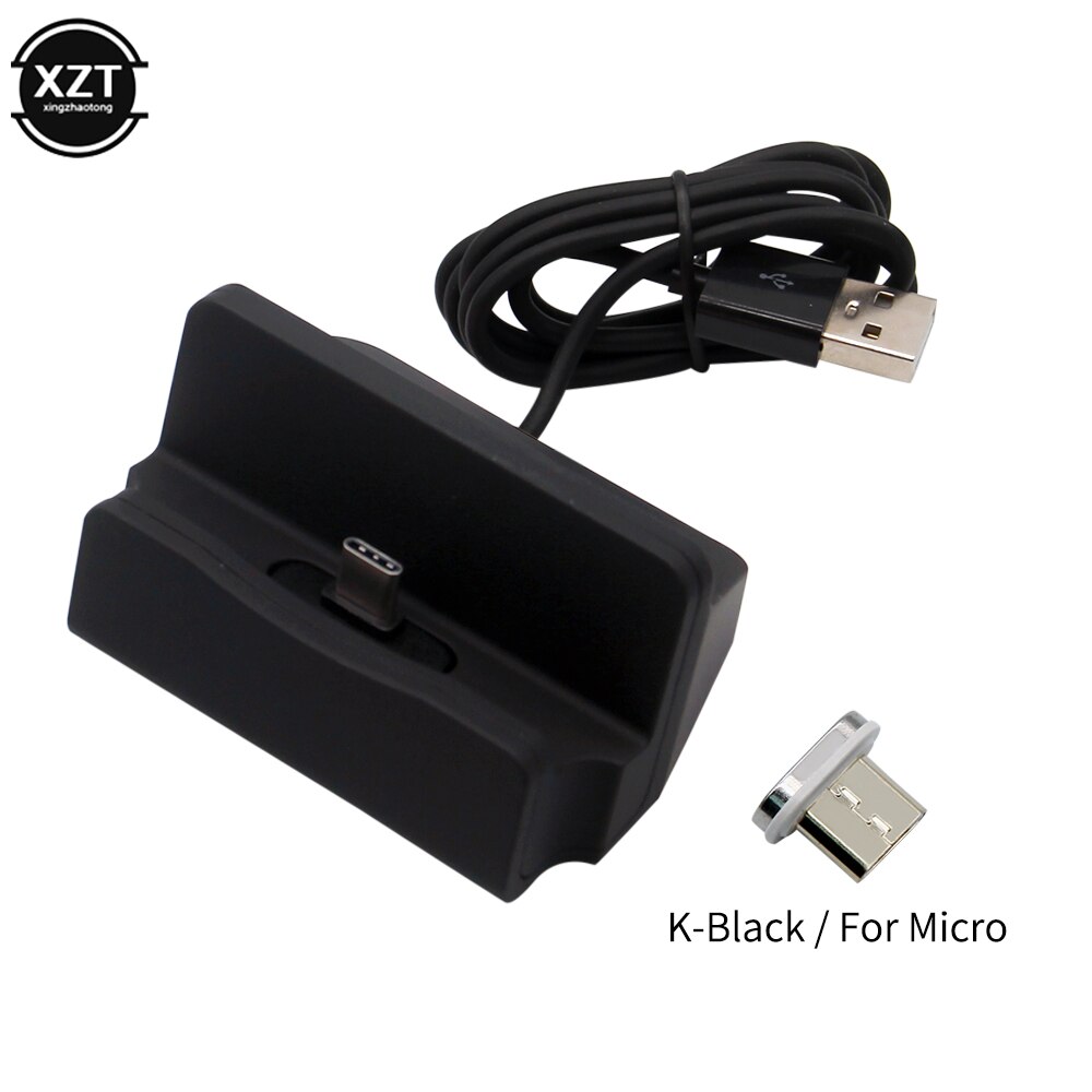 2-in-1 USB Kabel Daten Telefon Ladegerät Dock Stehen Station Lade Für iPhone X XS Max XR 6 6S 7 8 Plus 5 SE Docking Desktop Cradle: Silber / Micro USB