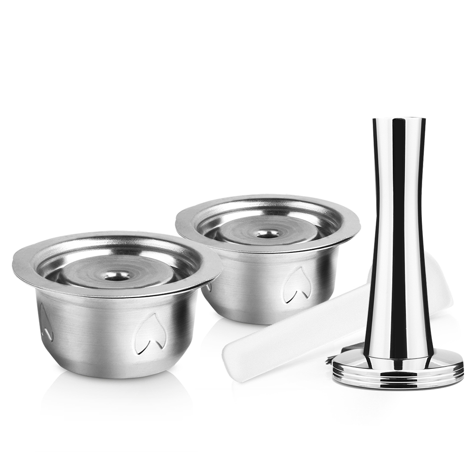Capsules de café réutilisables en acier inoxydable, grande tasse pour Nespresso Vertuo, filtre expresso Vertuoline: 230ml / Multi