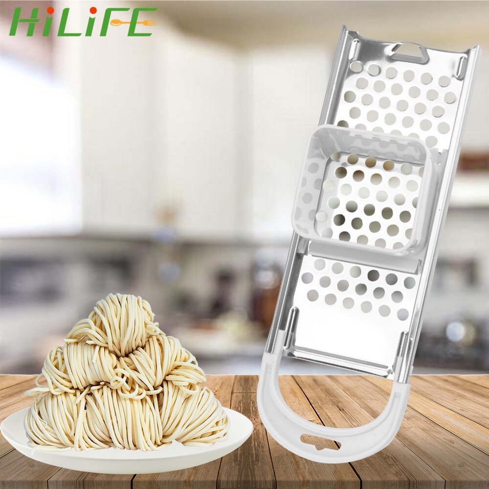 Hilife Noodle Maker Roestvrijstalen Messen Handleiding Keuken Gadgets Pastamachine Pasta Koken Gereedschappen Knoedel Maker