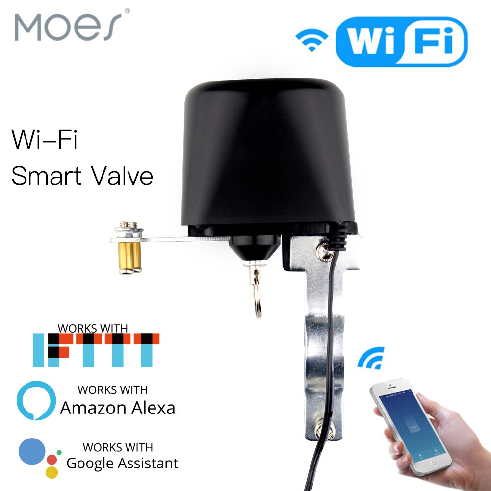 Smart gräsmatta vattenventil wifi hemautomationssystem ventilstyrning för gas eller vatten röststyrning fungerar med alexa echo google hem