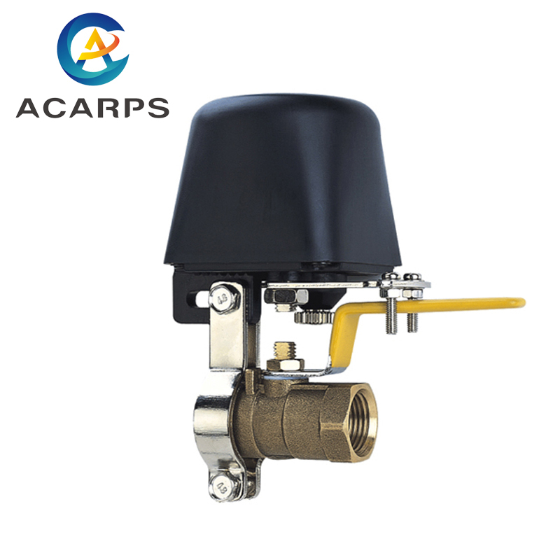 1/2" 3/4" Gas Pipeline Manipulator Valve Ball Valve For Gas Water Shutoff Cut Off Butterfly Valve DC12V