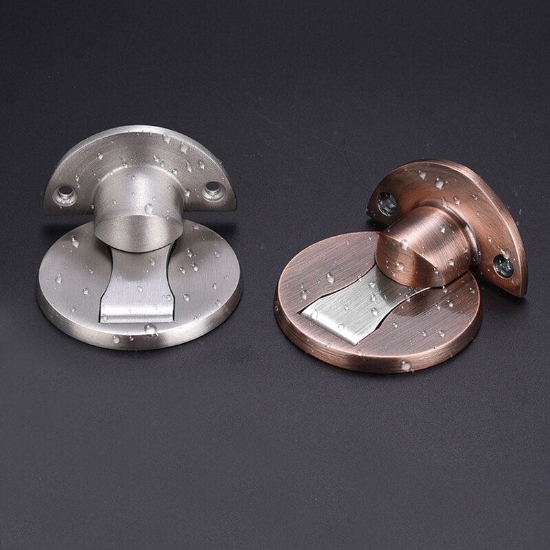 Legering magneet deurstoppers magnetische deurstopper deurhouder zonder perforatie verborgen deurstop meubeldeurbeslag