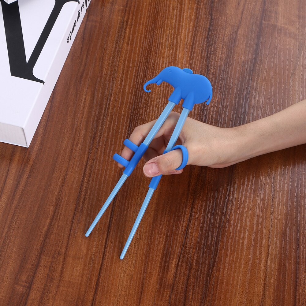 4 Pairs Animal Shape Training Chopsticks Cute Cartoon Learning Chopstick Kids Training Eatting Assistence Tool for Children