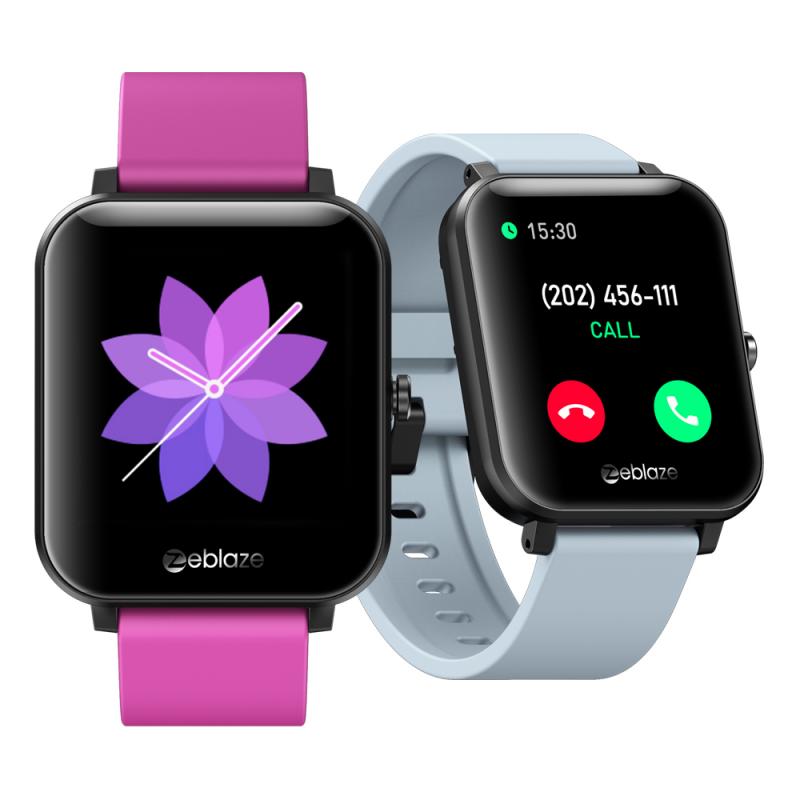 Zeblaze Gts Bluetooth Bellen Smart Horloge IP67 Waterdicht 1.54 Inch Ips Touchscreen Hartslagmeter Smart Armband