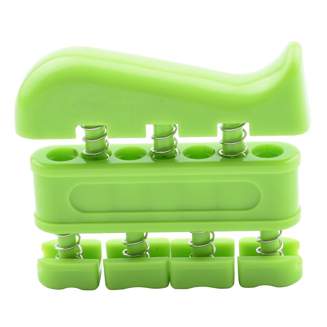 Ejercitador de dedos, agarre de mano de Piano, rehabilitación muscular, Pow, entrenamiento de fuerza, gimnasio, accesorios de Fitness: Verde
