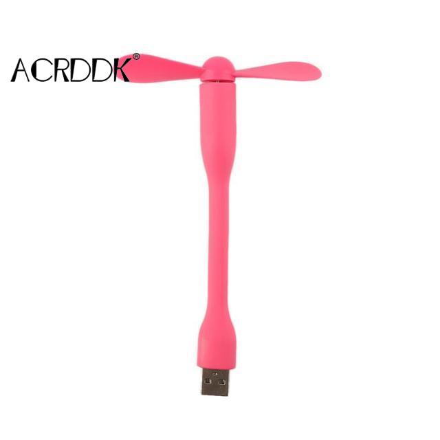 USB Fan Flexible Portable Mini Fan and USB LED Light Lamp Xiaomi Book For Power Bank Notebook Computer USB Gadgets FL: 1