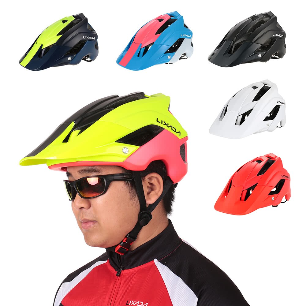Ultra-lightweight Mountain Bike Cycling Bicycle Helmet Sports Safety Protective Helmet 13 Vents