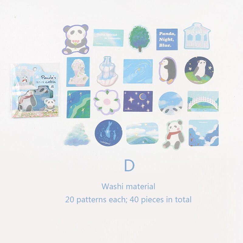 Sig.carta 4 design impostato spento con a sogno serie di Bronzing animale domestico grandi adesivi mini adesivi decorazione materiale adesivo fai-da-te: D