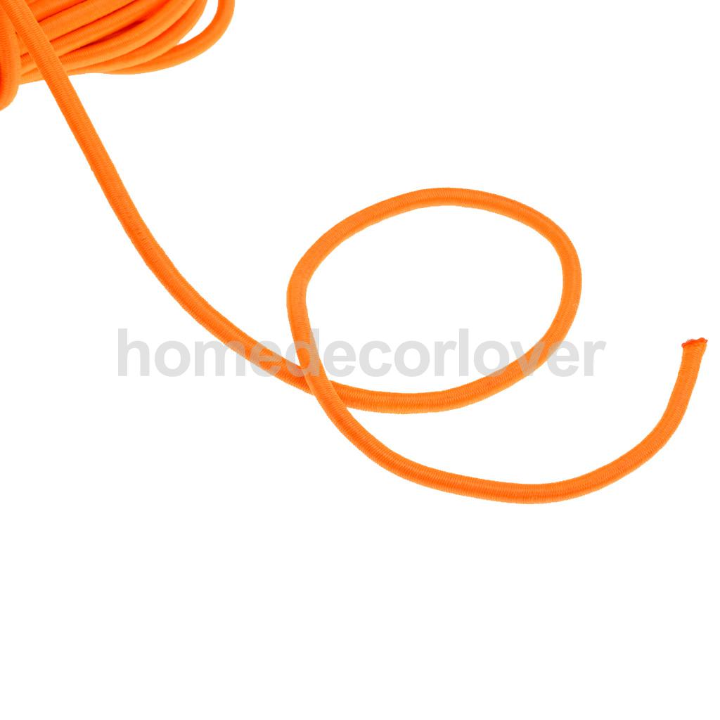 5 Meter Kayak Boat Elastic Bungee Cord – 4mm/5mm Diameter, Multi-Color Options, For Deck Rigging, Paddle Holders & Gear Securing