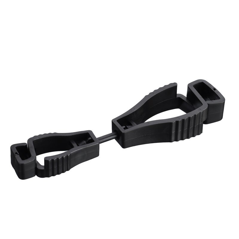 5pcs Black Glove Holder Clip Plastic Working Gloves Clips Towels Glasses Helmets Safety Work Bracket Clip