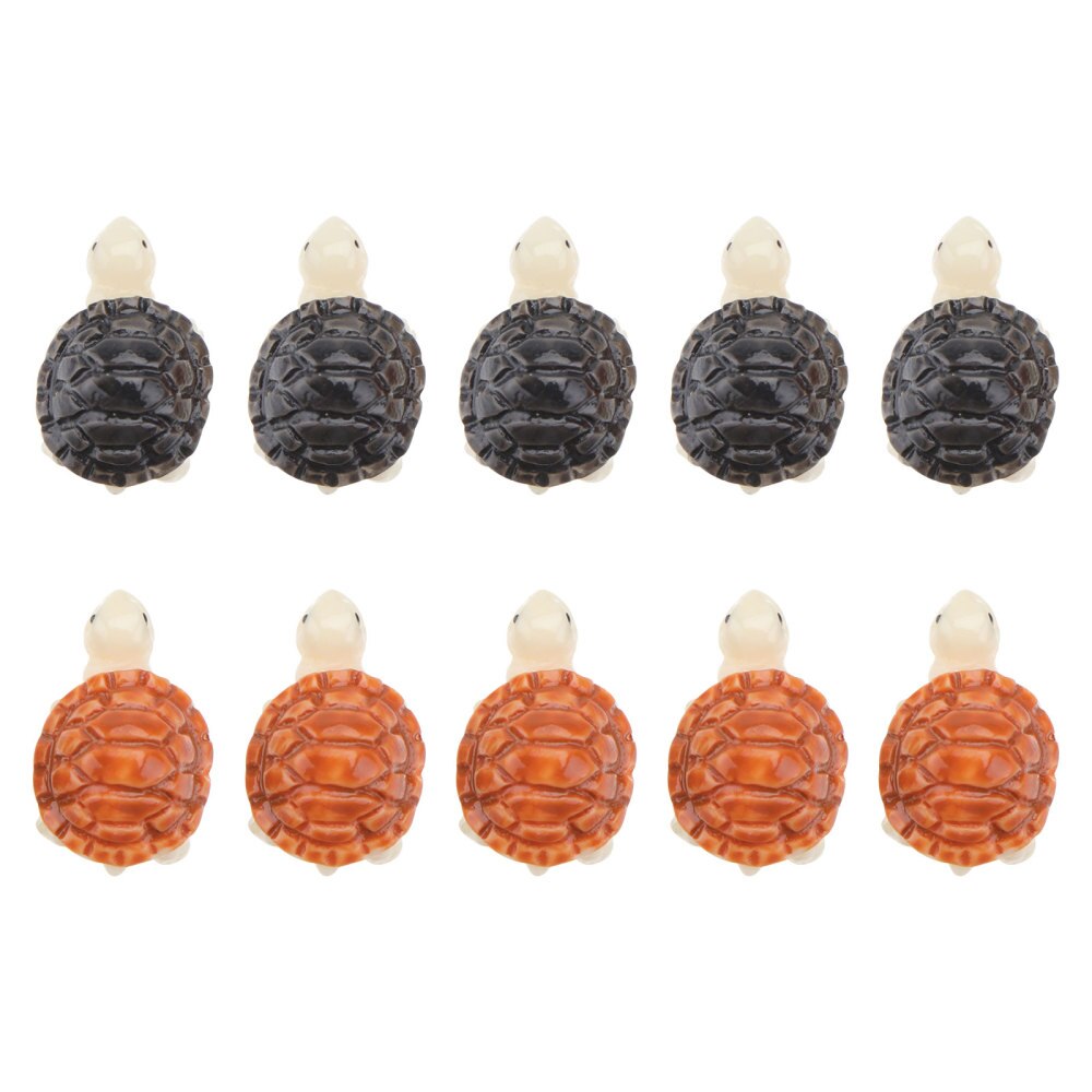 16Pcs Simulation Turtle Models Micro Turtle Model Adornment Cake Adornment