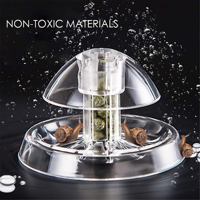 Plastic Clear Snail Trap Catcher Aquarium Fish Tank Snail Removal Device Traps Snails In The Tank Clean Tools J99Store