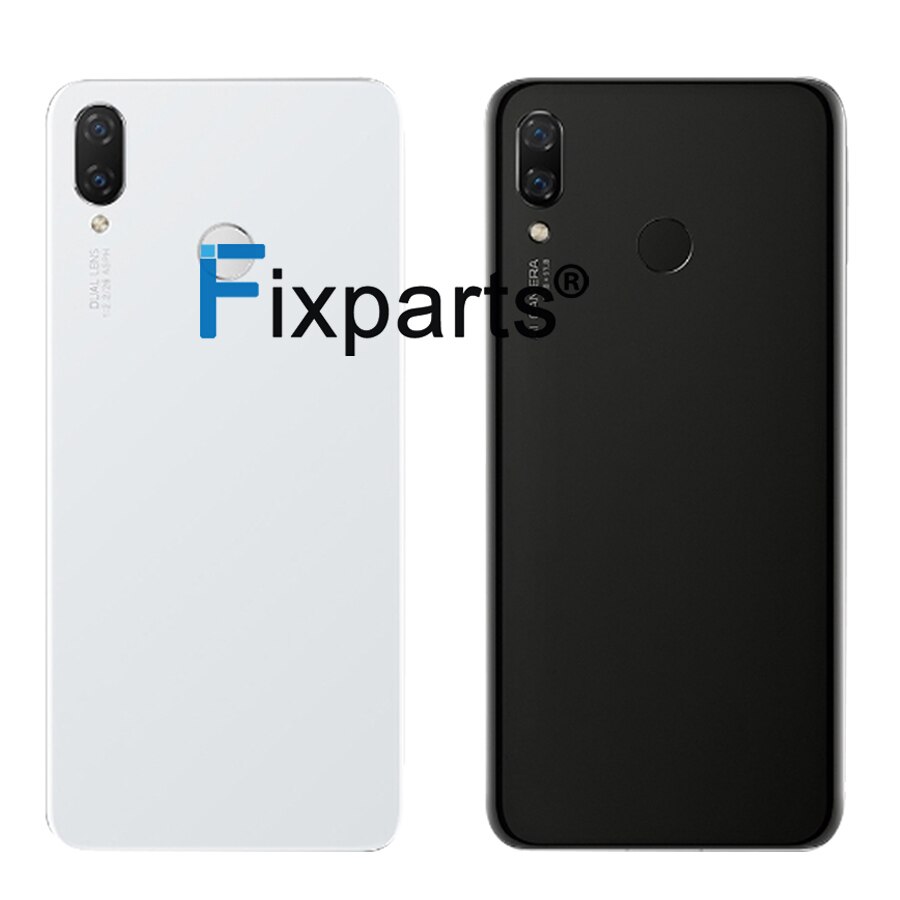 For Huawei Nova 3i Battery Cover Back Glass Nova 3i Rear Battery Door Housing Case For Huawei P Smart Plus Battery Cover