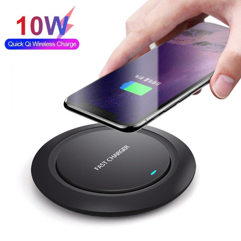 QC 10W Qi Drahtlose Ladegerät Empfänger Adapter Kit Für iPhone 12 11 7 6 5 4s Wireless Charging Pad rezeptor Für Samsung Note9 S20 S9