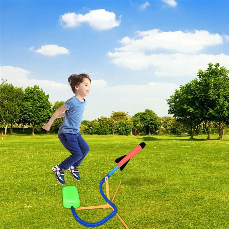 1Set Rocket Launcher Toys for Kids Playing for Kids 4-12 Year Old Children's Day Outdoor Games