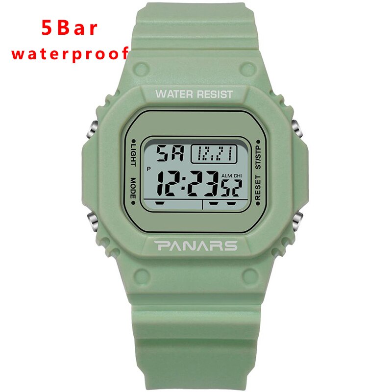 Synoke dames polshorloge koppelhorloge lichtgevend alarm g dames schok elektronisch horloge waterdicht heren digitaal horloge