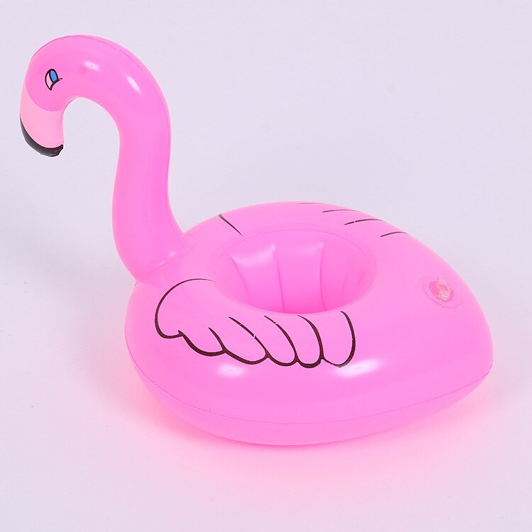Mini Drijvende Bekerhouder Zwembad Water Speelgoed Party Drank Boten Baby Zwembad Speelgoed Opblaasbare Flamingo Drink Houders: bird