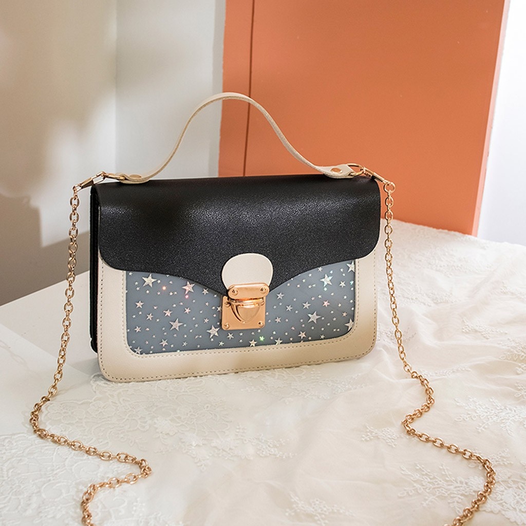 Women Bag Sequin Shoulder Small Flap Crossbody Bags Messenger Bag For Girl Handbag Ladies Phone Purse Bolso Mujer #S