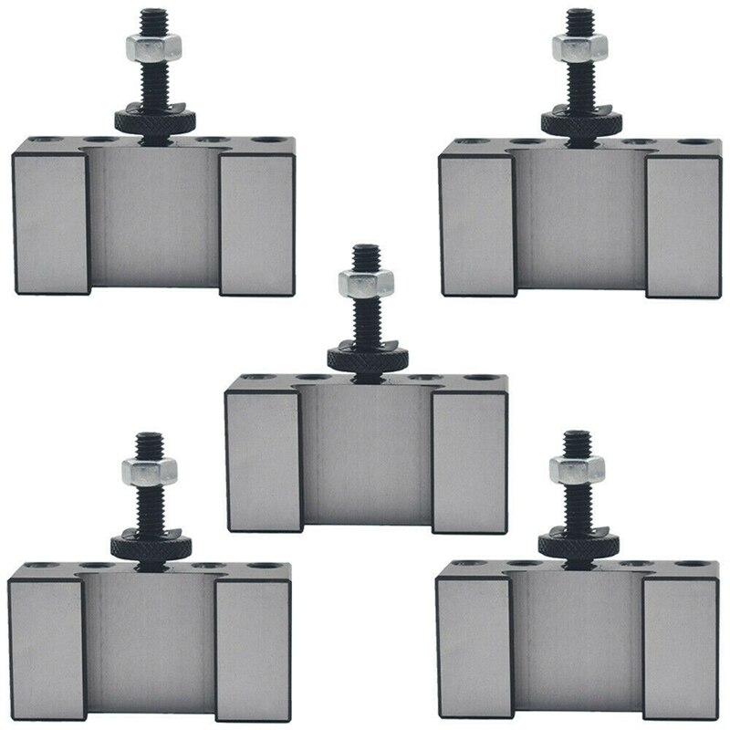 5 stk hurtig skift drejning og vender drejebænk værktøjsholder beslag 250-001 cnc værktøjspost