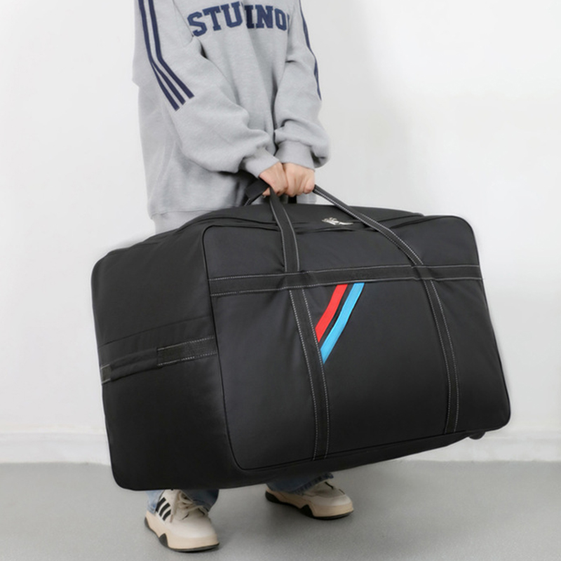 Trolleytassen met grote capaciteit en wielen Opvouwbare bagage Tas op wielen Reiskoffer Waterdichte handtas Weekendrolbagage