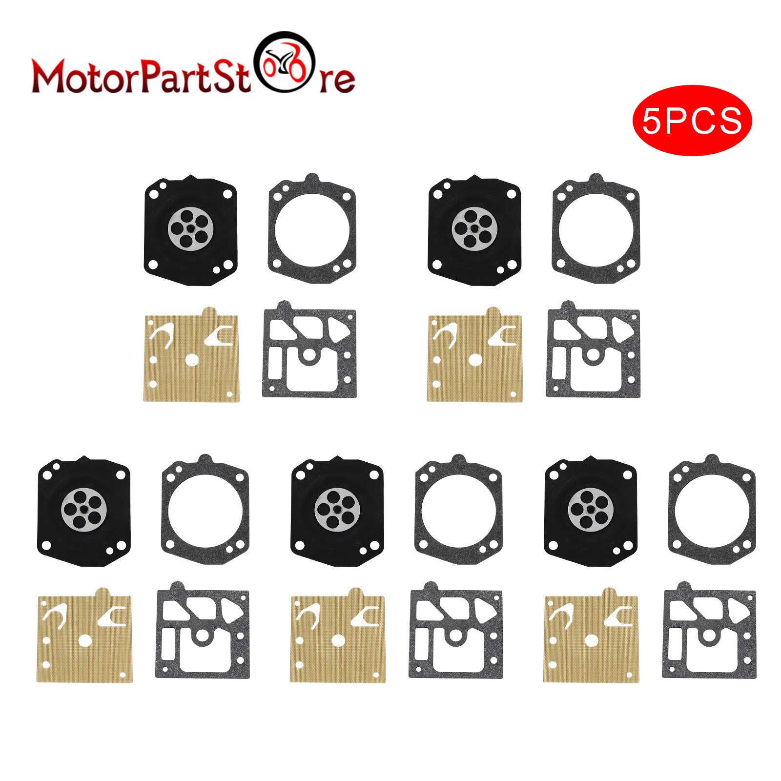 Carburetor Carb Repair Rebuild Kit D22-HDA for Stihl Husqvarna Chainsaw MS270 MS280 MS290 MS341 MS390 Jonsered 2051 2054 2055