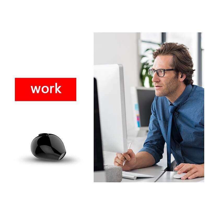 X21s sem fio bluetooth 5.0 mini esportes fone de ouvido com caso de carregamento preto