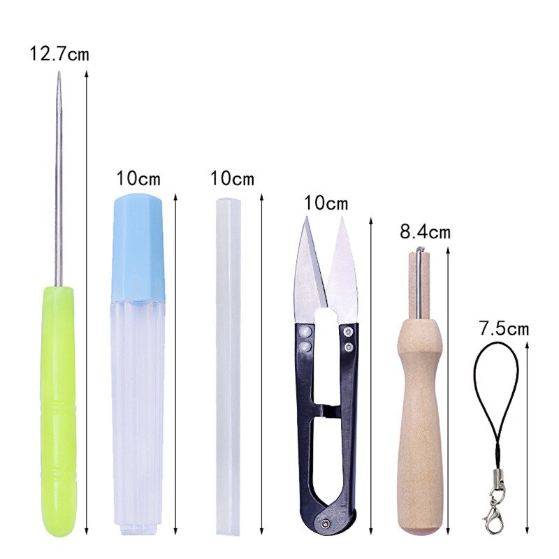 Diy Wool Felt Animals Flowers 8 Colors Wools Needles Felting Making Kit Diy Animal Wolvilt Craft Kits Tools Felt Toys