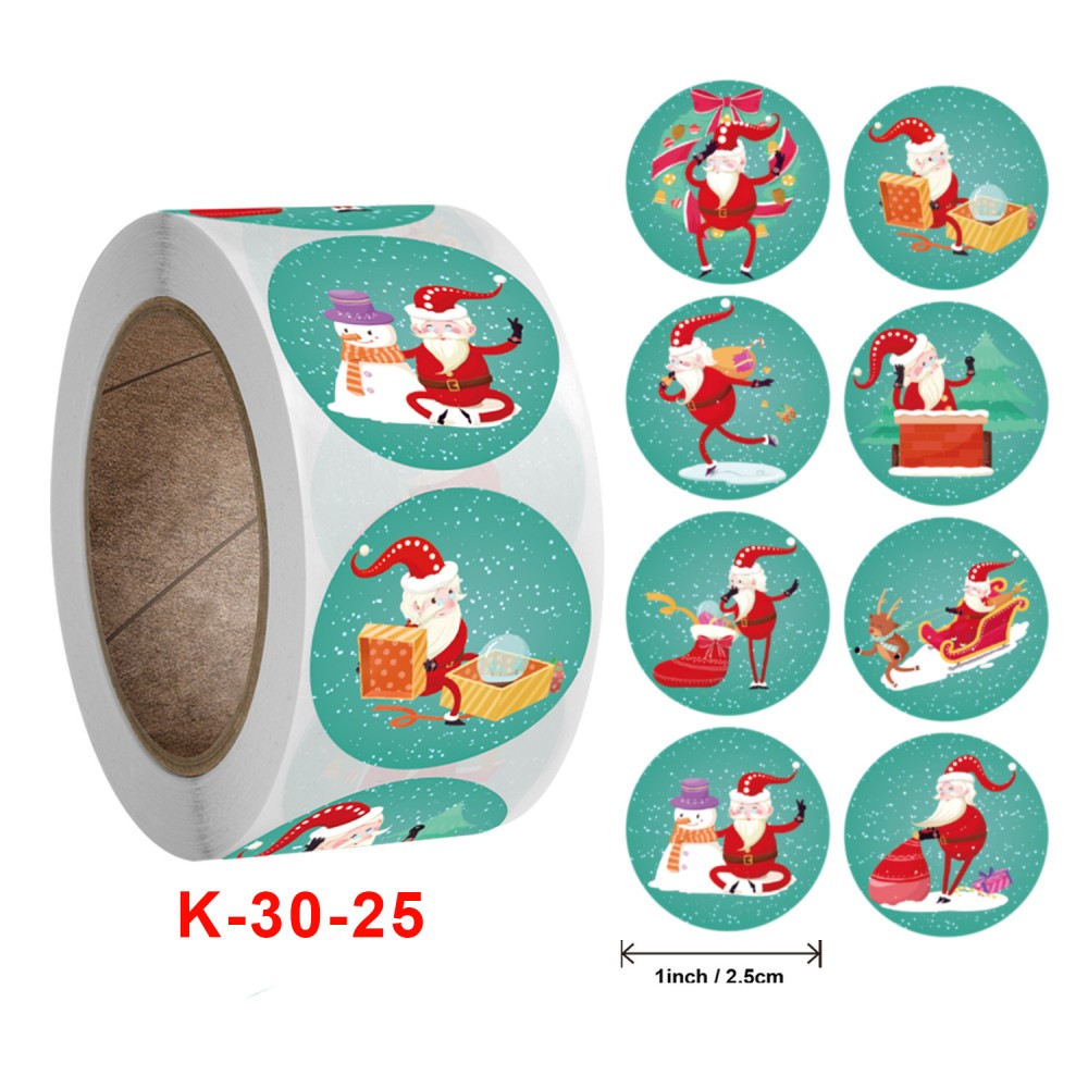 50-500Pcs Cartoon Merry Christmas Tree Label kids Stickers for Package Wrapping Festival Party Baking Paper Seal Stickers: 1600*900*700MM / Lavender